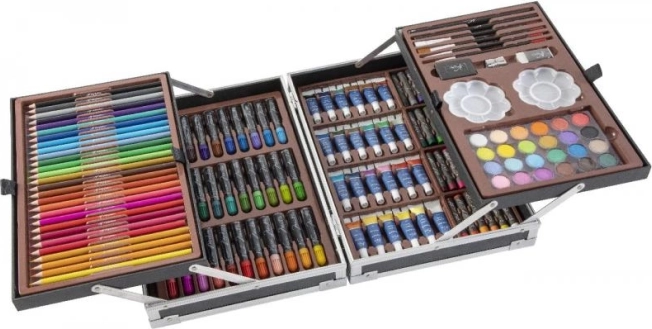 Likovna set kutija od metala Nassau Fine Art, 121 dio