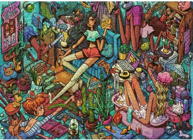 Puzzle Cimeri u kućanstvu 1000 dijelova