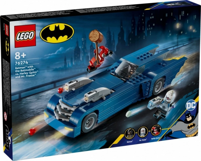 LEGO® DC Batman™ 76274 Batman™ i Batmobil protiv Harley Quinn™ i Mr. Freeze™