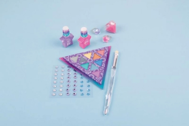 Paleta sjenila za oči s lakovima za nokte Mystic Crystal