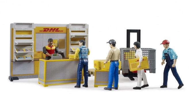 Bruder BWORLD Dostavna služba DHL s dodatcima