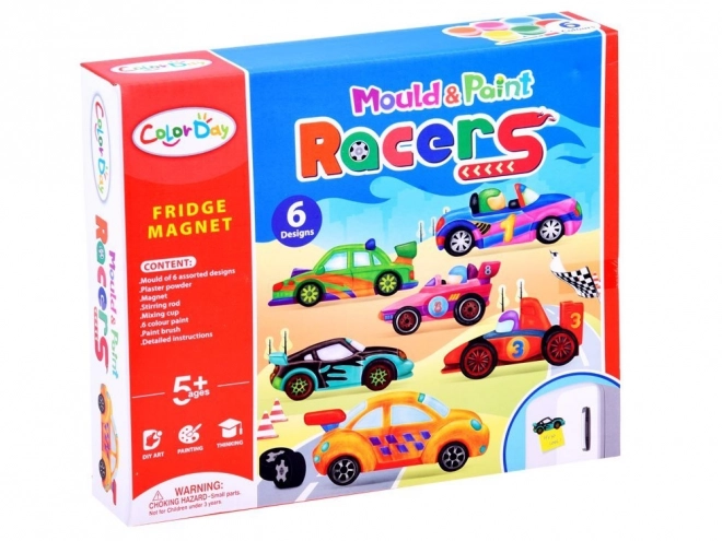 Samkreativni set s magnetima Auta
