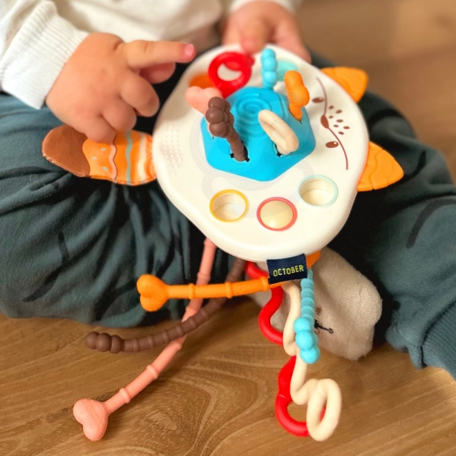 Senzorna igračka lisica Montessori za bebe
