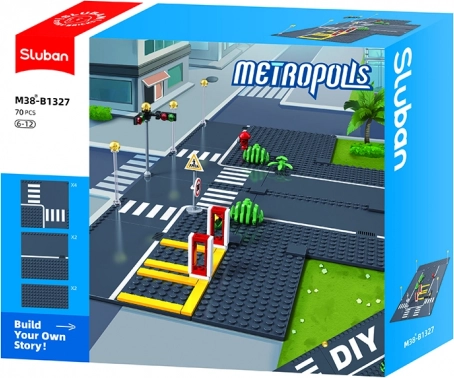 Sluban Metropolis osnovni set za izgradnju cesta