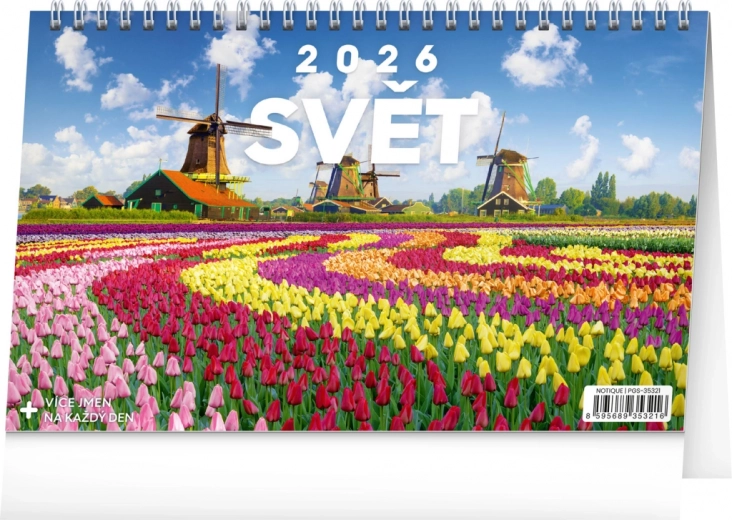 Stolni kalendar Svijet 2026