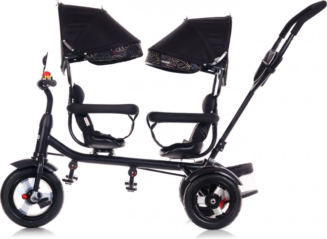 CHIPOLINO Trokolica za blizance 2Play Obsidian