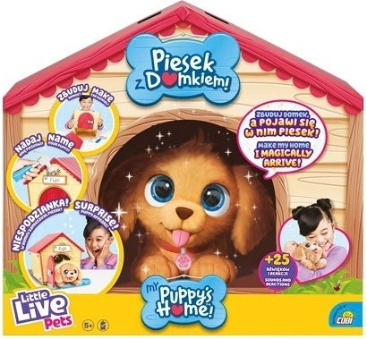 Interaktivni maskota Little Live Pets s kućicom