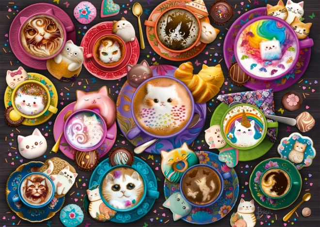 Puzzle Kavana mačići 500 dijelova