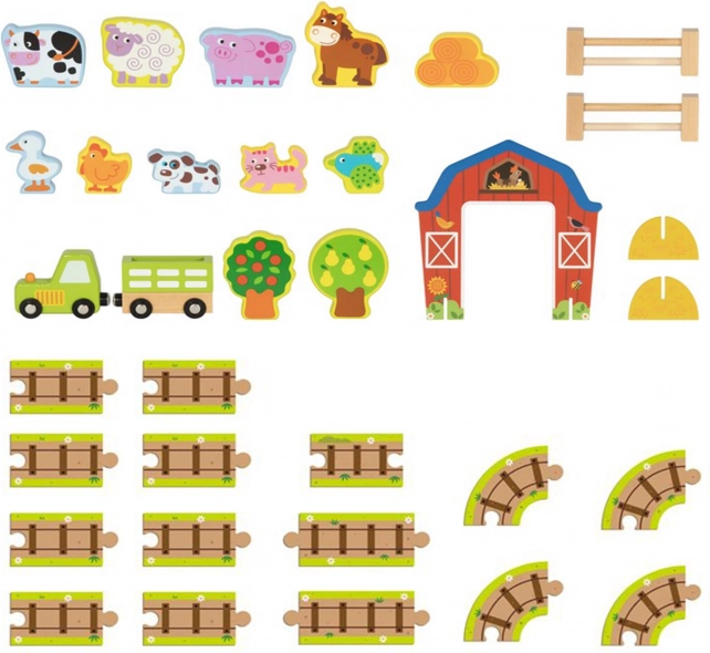 Drvena farma u kovčegu Tooky Toy