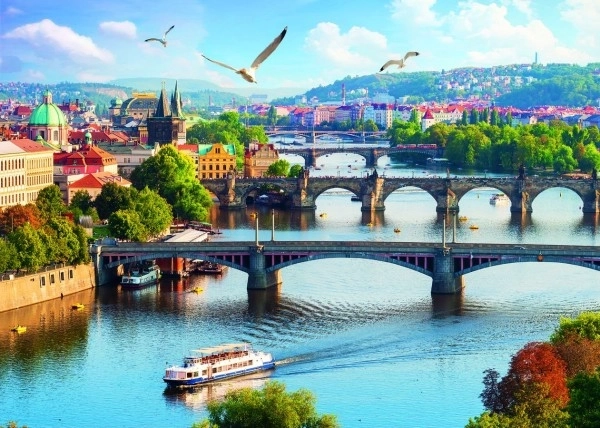 Puzzle 500 dijelova Prag Trefl