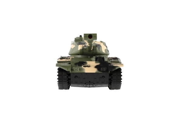 RC tenk plastikni 27cm 27MHz na baterije + punjivi paket sa zvukom u kutiji 37x17x19cm