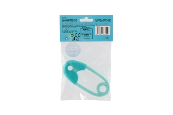 Zvečka igla plast 12cm tirkizna 12x19cm u vrećici 0+