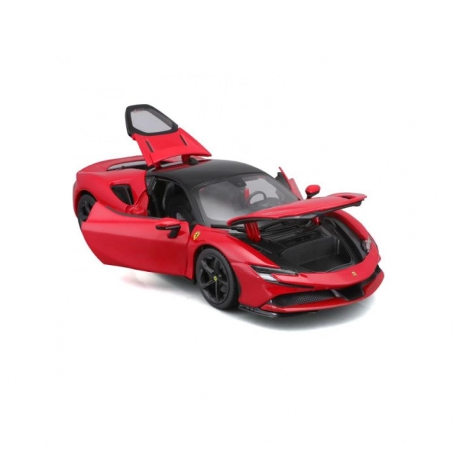 Kovinski model Ferrari SF90 Stradale crveni 1:18