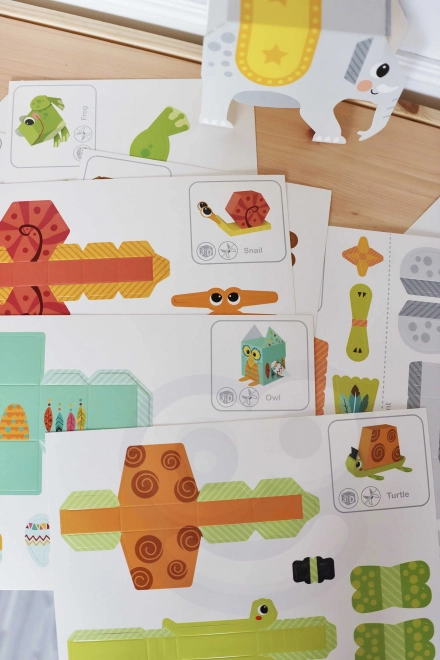 Woopie art&fun kreativni set origami 3D životinjice