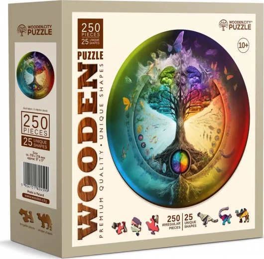Drvene puzzle Stablo života 250 dijelova WOODEN CITY