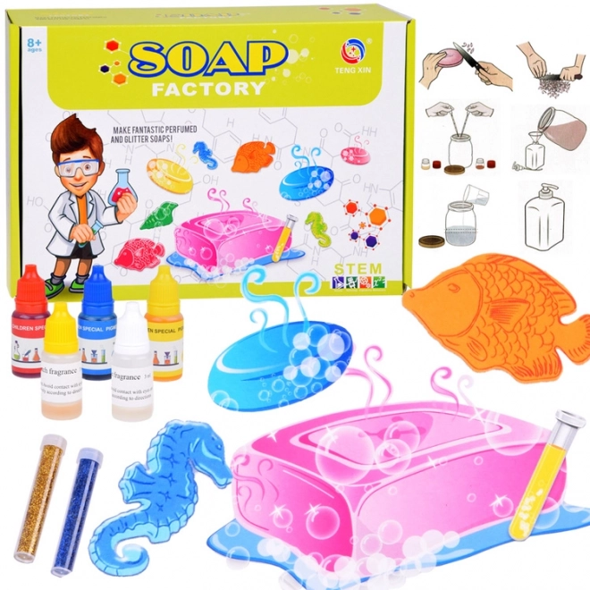 Set za izradu sapuna za hobiste Tvornica sapuna ZA5201