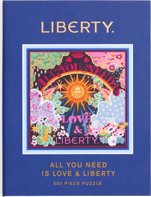 Četvertasta slagalica GALISON Liberty: Sve što trebaš je ljubav 500 komada