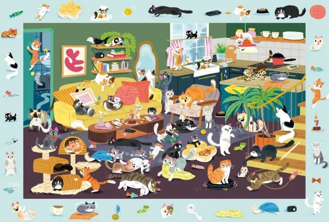 Puzzle Mačje Igrice 150 komada