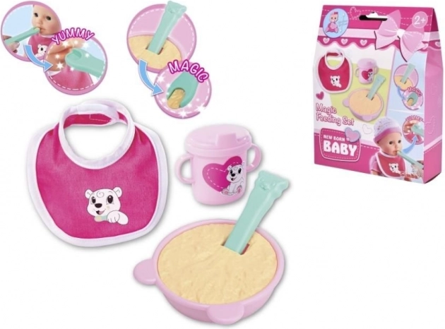 Set za hranjenje za lutke SIMBA New Born Baby