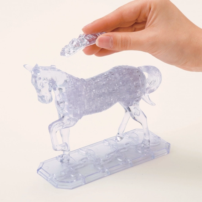 Sklapanje 3D Crystal puzzle Konj 100 dijelova