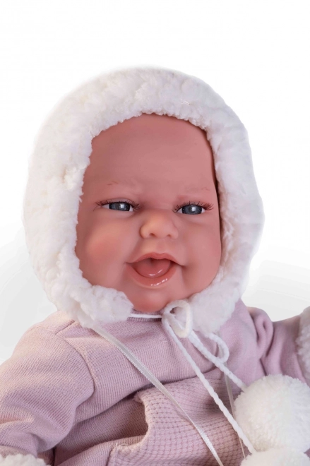 Antonio Juan 70360 CLARA - realistična lutka beba sa specijalnom funkcijom pokreta i mekanim tkaninskim tijelom - 34 cm