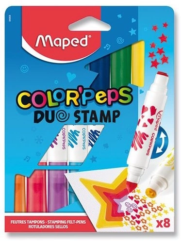 MAPED Fixy Color'Peps Duo Stamp 8 kom