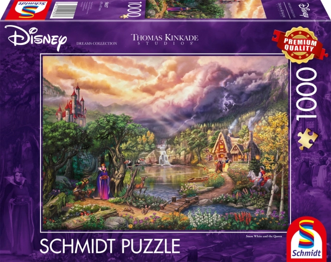 Puzzle SCHMIDT Disney: Snjeguljica i Kraljica 1000 dijelova