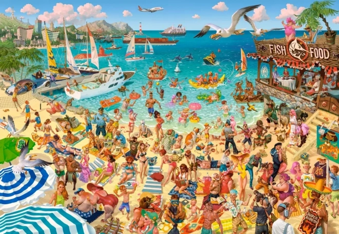 Castorland puzzle Art Collection: Zabava na moru 1000 dijelova