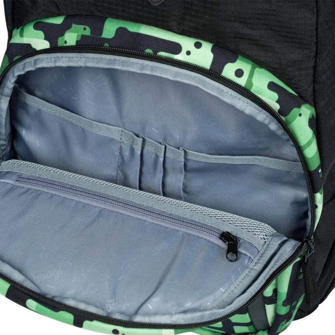 BAAGL 3 U SETU Coolmate Green: ruksak, pernica, vrećica