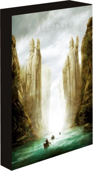 Svjetleća LED slika Gospodar prstenova Argonath 30 × 40 cm