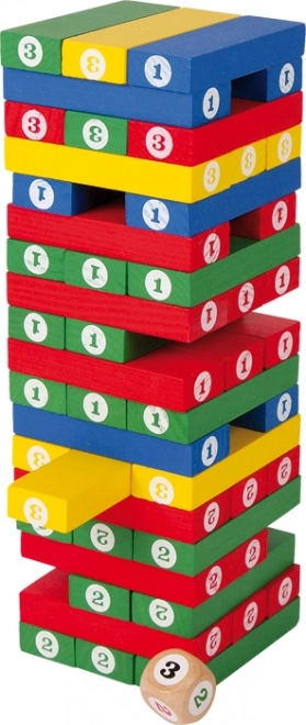Small Foot Drvena šarena igra Jenga