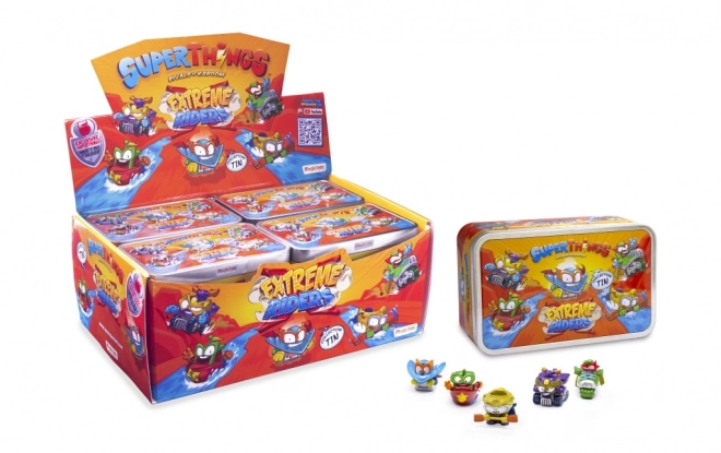 Superthings set figurica Extreme Riders u limenoj kutiji