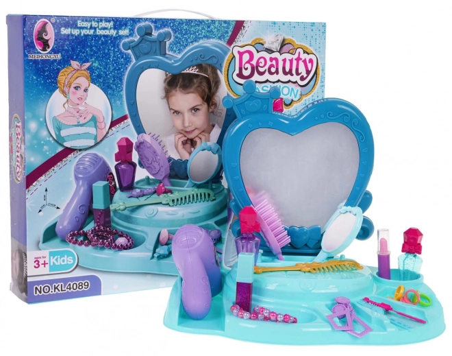 Dječja Toaletka Beauty Fashion Plava s dodacima