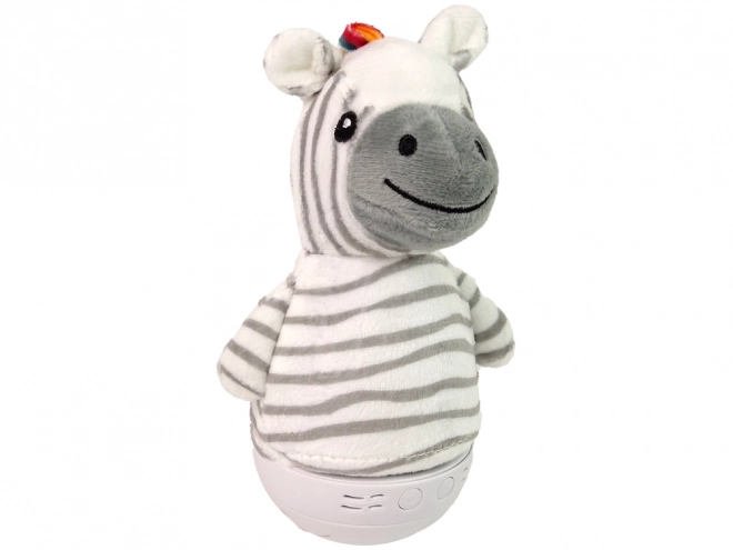 Dječja ljuljačka zebra s lampicom i melodijom