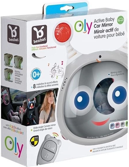 Zrcalo za auto s melodijama BenBat Grey