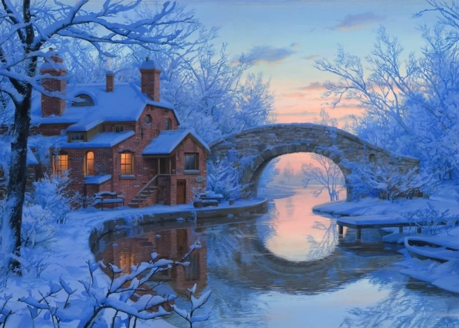 art puzzle snježni san – puzzle 1000 dijelova