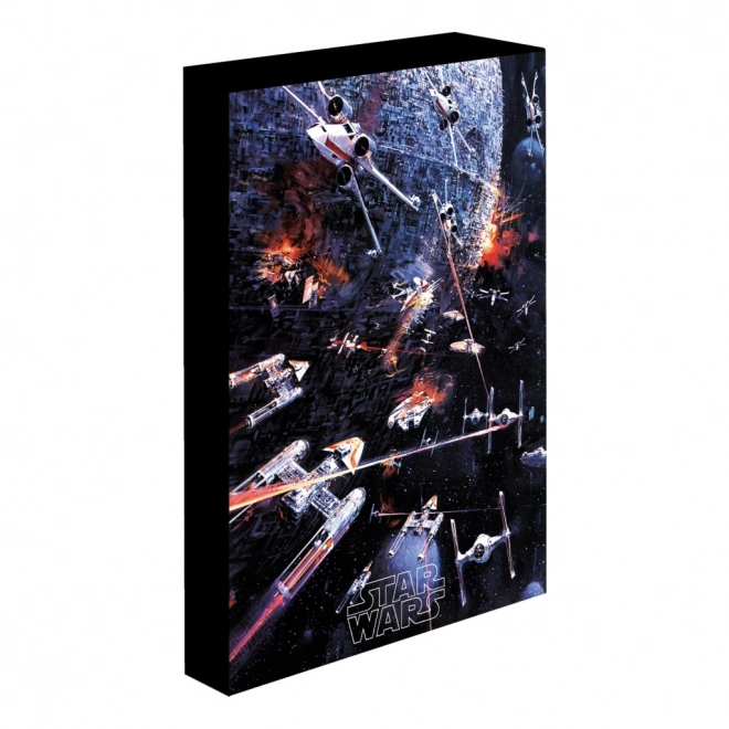LED slika s rasvjetom 30x40 cm, Star Wars