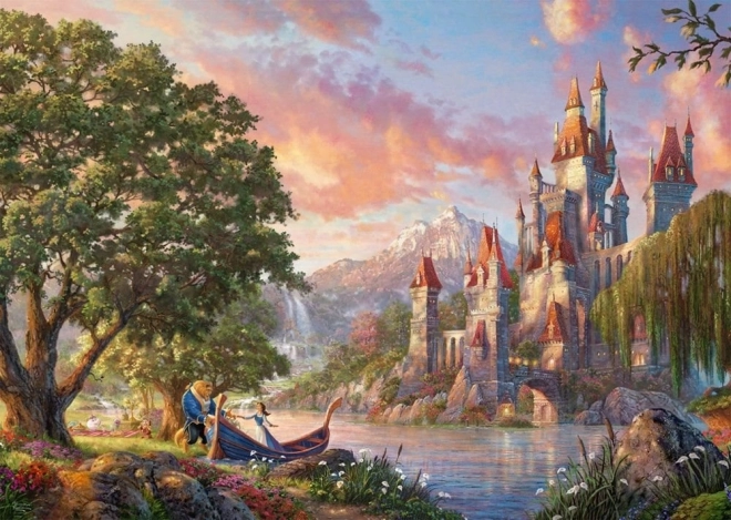 Puzzle Ljepotica i zvijer – čarobni svijet Belle 3000 dijelova SCHMIDT