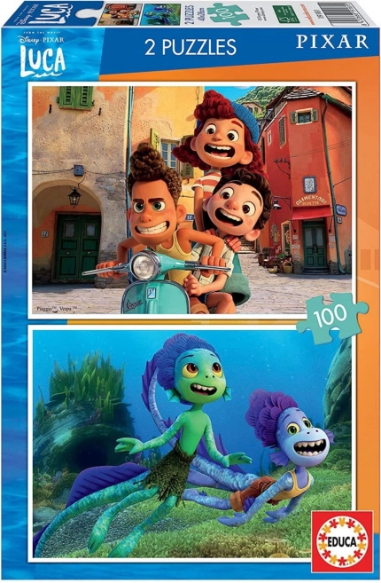 Puzzle EDUCA Luca 2×100 dijelova