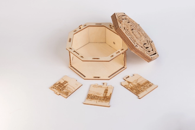 3D Drvena zagonetka kutija Secret Maze