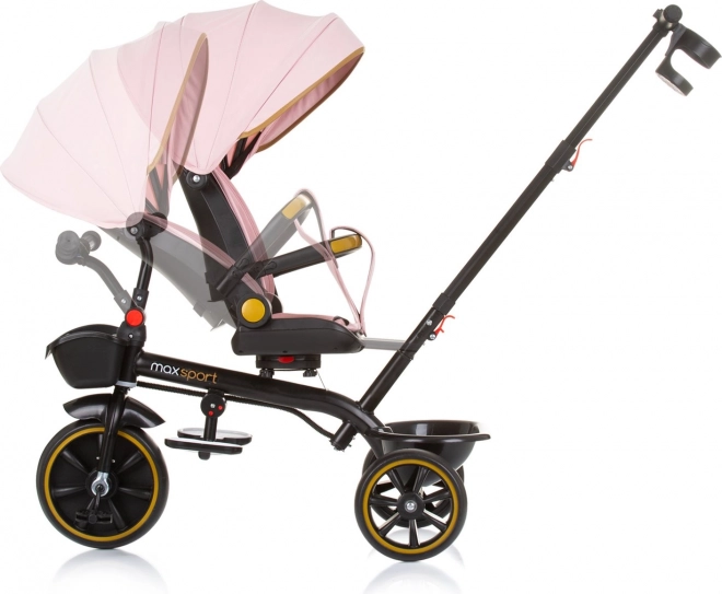 Trokolica s krovićem Max Sport 2u1 Flamingo