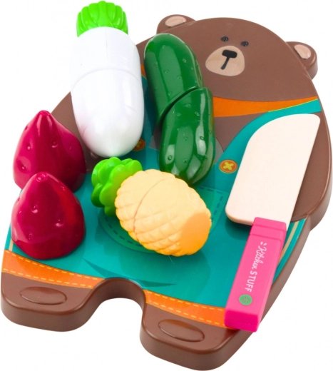 Šareni set povrća za učenje i igru