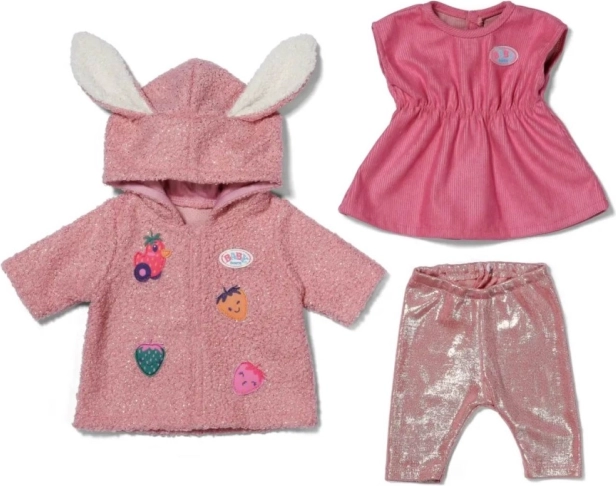 BABY born set kaputić i haljina za lutku 43 cm
