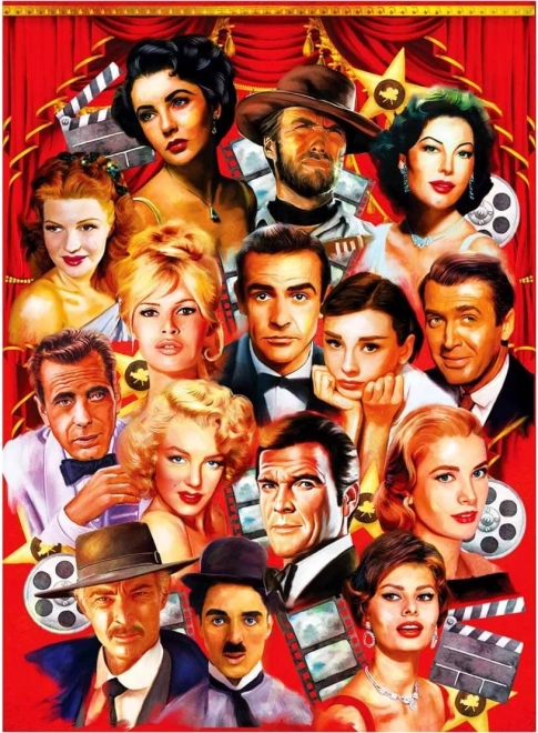 Puzzle ANATOLIAN Zvijezde Hollywooda 1000 dijelova