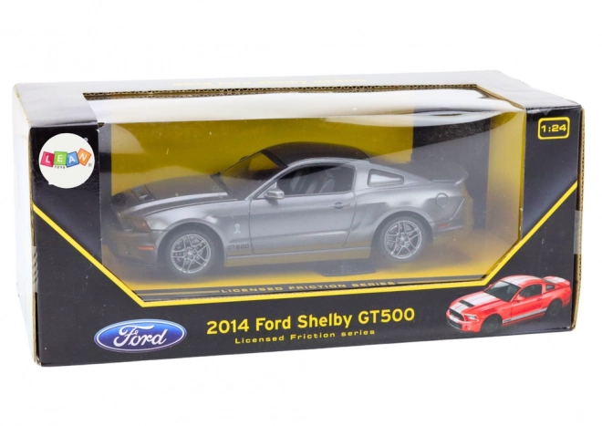 Ford Shelby GT500 u mjerilu 1:24 Pogonska jedinica srebrna