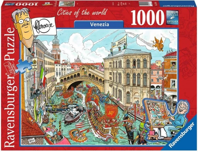 RAVENSBURGER Puzzle Svjetski gradovi: Venecija 1000 dijelova