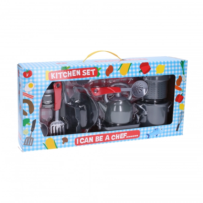 Set dječjeg kuhinjskog posuđa