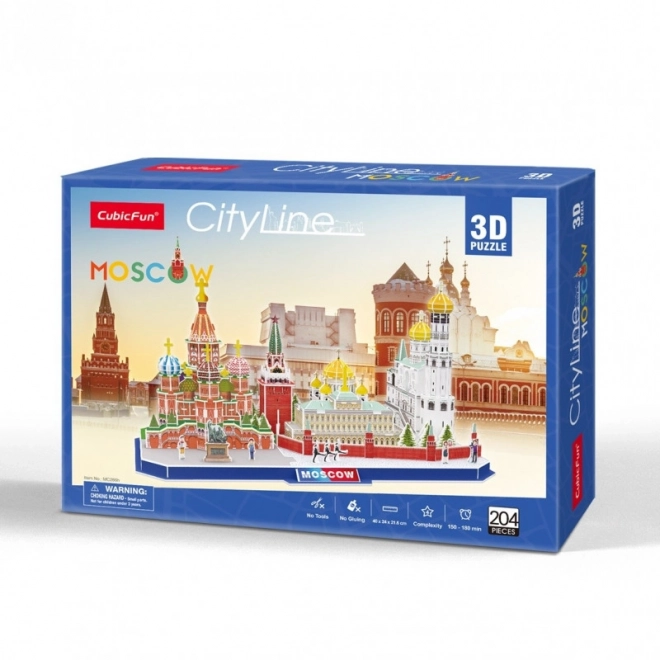 3D slagalica City Line Moskva