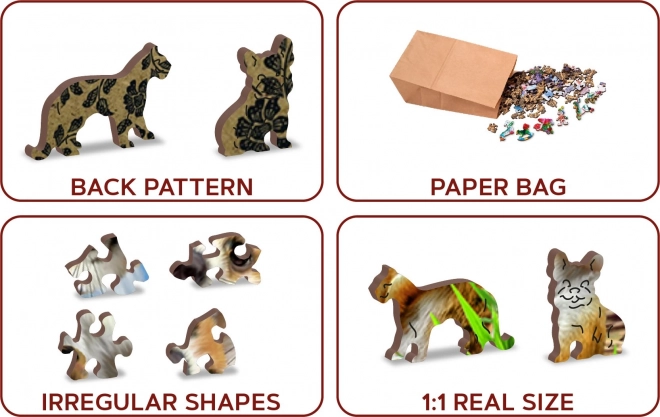 Wooden City drvene puzzle Dobrodošli u Afriku 505 dijelova