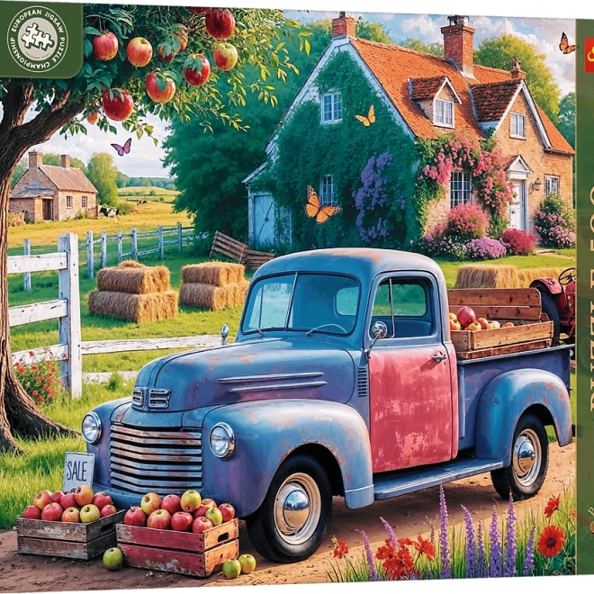 Puzzle TREFL Premium Plus Vrijeme za čaj: Farma Auto 500 Dijelova